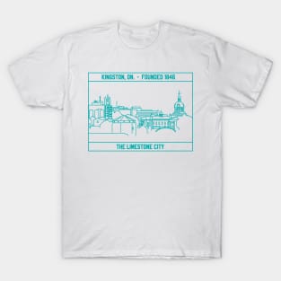 Kingston, Ontario badge. T-Shirt